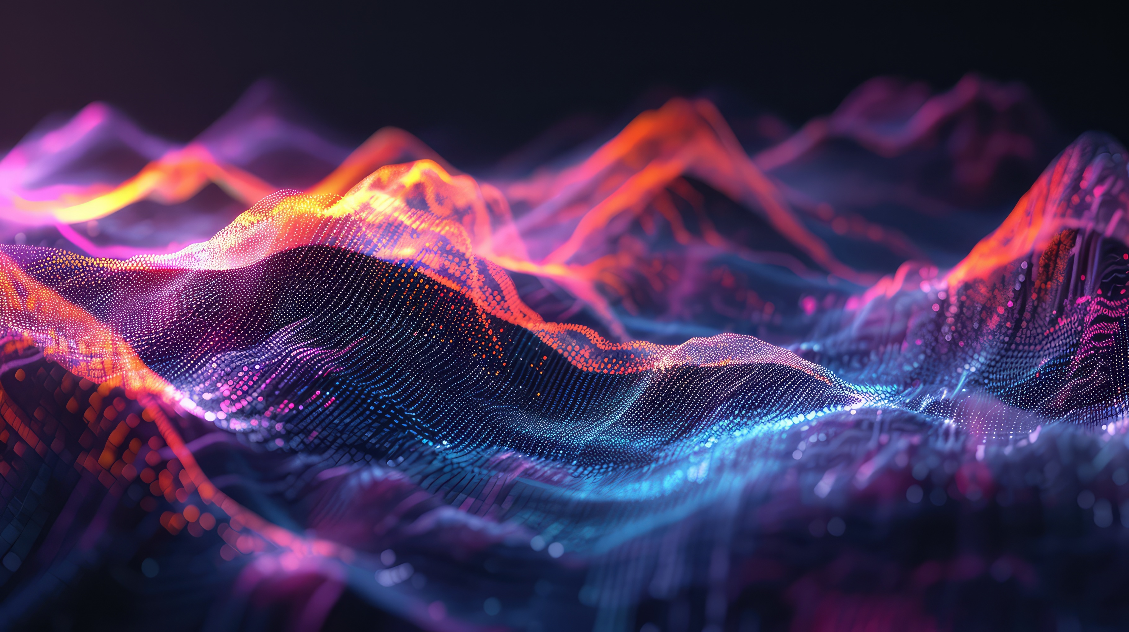 Artificial intelligence technology for big data analysis. Neural networks analyze complex information. Artificial intelligence technology for big data analysis. Neural networks analyze complex information.