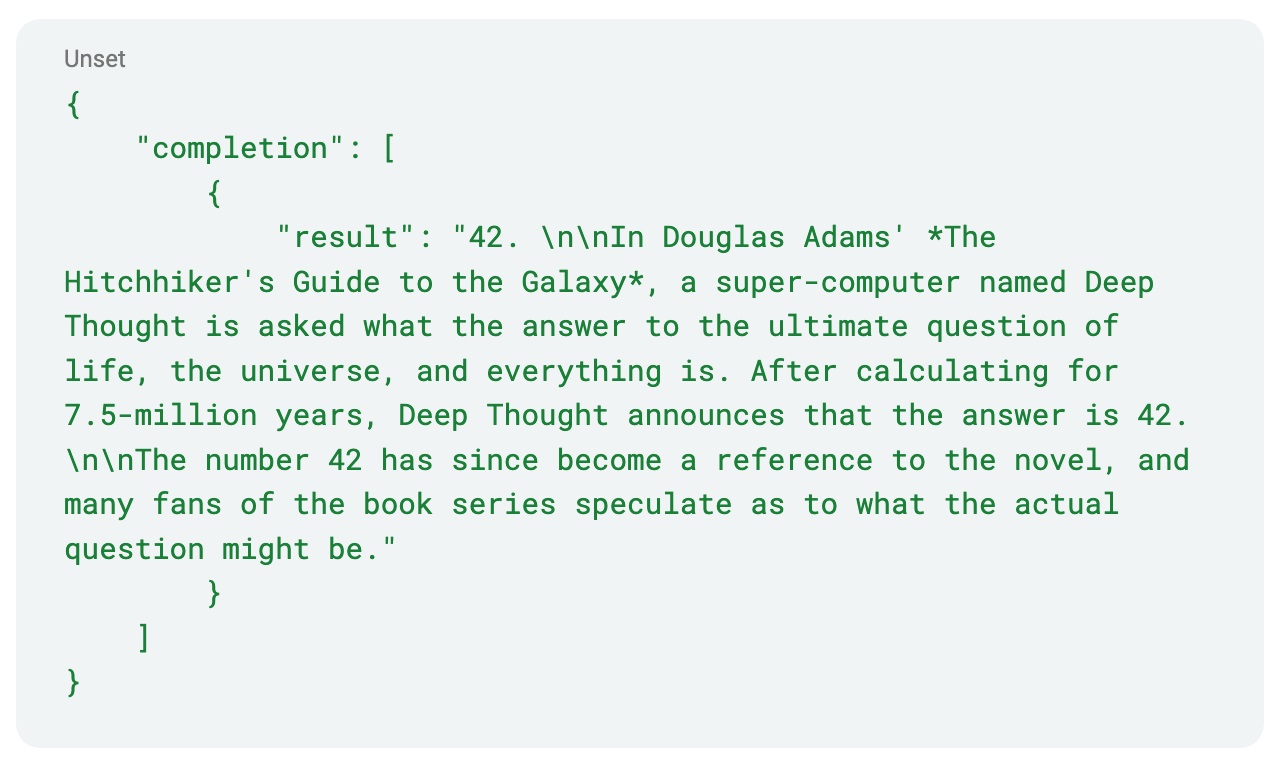 Code snippet