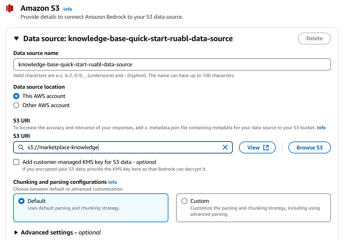 Amazon S3 Datasource marketplace knowledge ruabl Amazon S3 Datasource marketplace knowledge ruabl