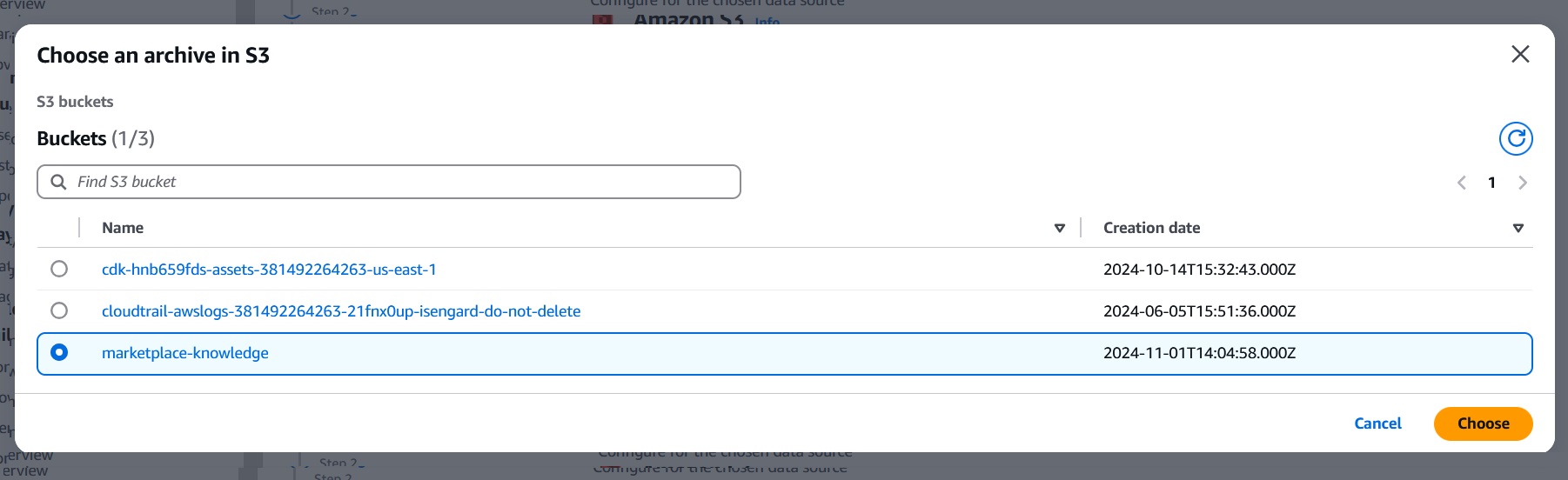 Amazon S3 choose archive marketplace knowledge Amazon S3 choose archive marketplace knowledge