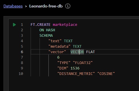 Redis cLI database create Redis cLI database create