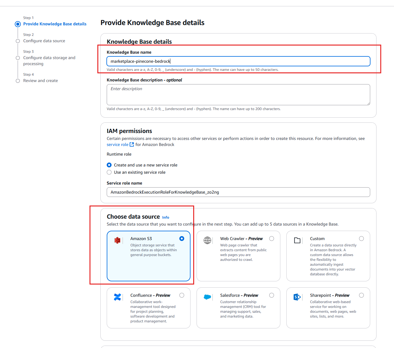 Provide knowledge base details