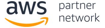 AWS Partner Network logo featuring the words 'aws partner network' with the distinctive AWS smile swoosh.