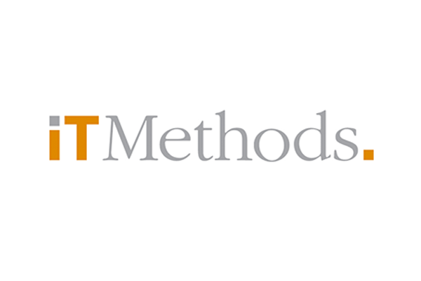 Logo of iTMethods, a Canadian company, featuring the text 'iTMethods' with 'iT' in orange and the rest in gray on a white background.