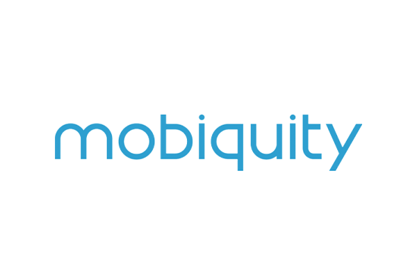 Mobiquity logo in blue text on a white background.