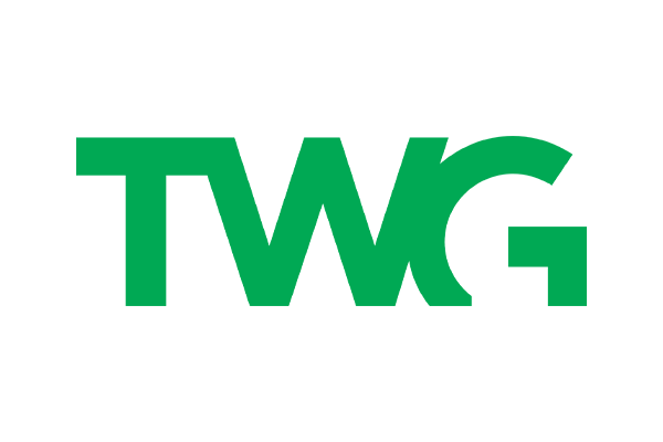 Green logo for TWG The Working Group, displayed on a transparent background.