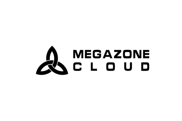 Megazone Cloud logo in black on a white background.
