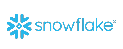 Snowflake logo with a blue snowflake icon and the word "snowflake" in lowercase blue text.