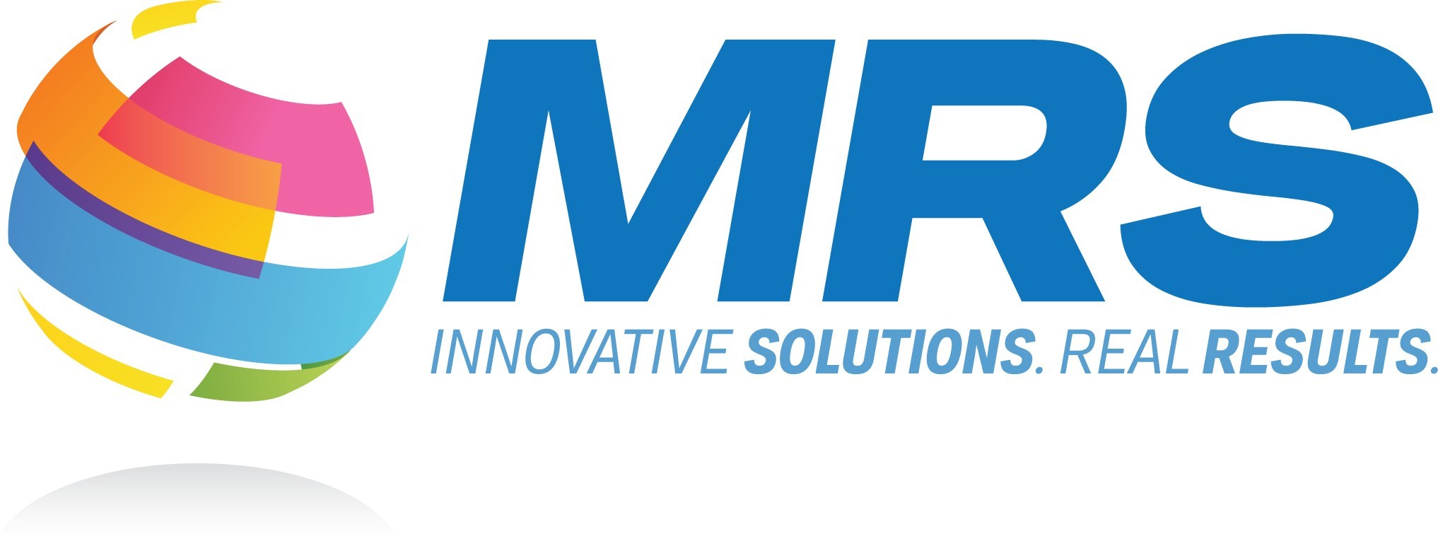 Logo of MRS BPO, LLC featuring a colorful globe graphic and the text 'MRS Innovative Solutions. Real Results.'