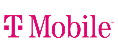 The T-Mobile logo featuring the brand name in magenta text on a white background.