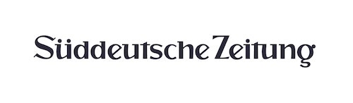 The logo of Süddeutsche Zeitung, a prominent German newspaper, displayed in a distinctive serif font on a white background.