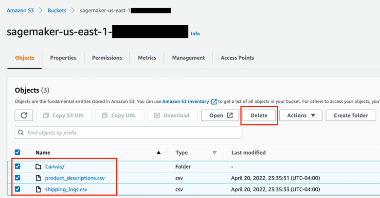 Etapa 6: limpe seus recursos da AWS Etapa 6: limpe seus recursos da AWS